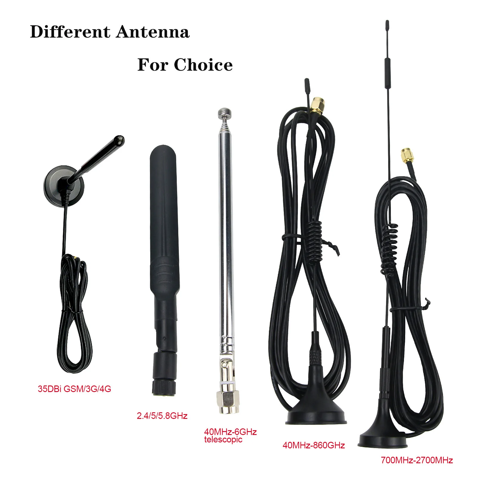 Hack RF Portapack H2 plus アンテナセット(6種) Portapack H2 Plus +3 Antennas Software Defined Radio Module